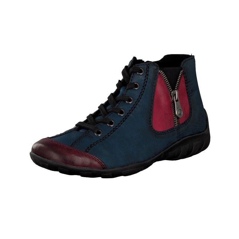 Botas Rieker L6529-35 Para Mulher - Azuis